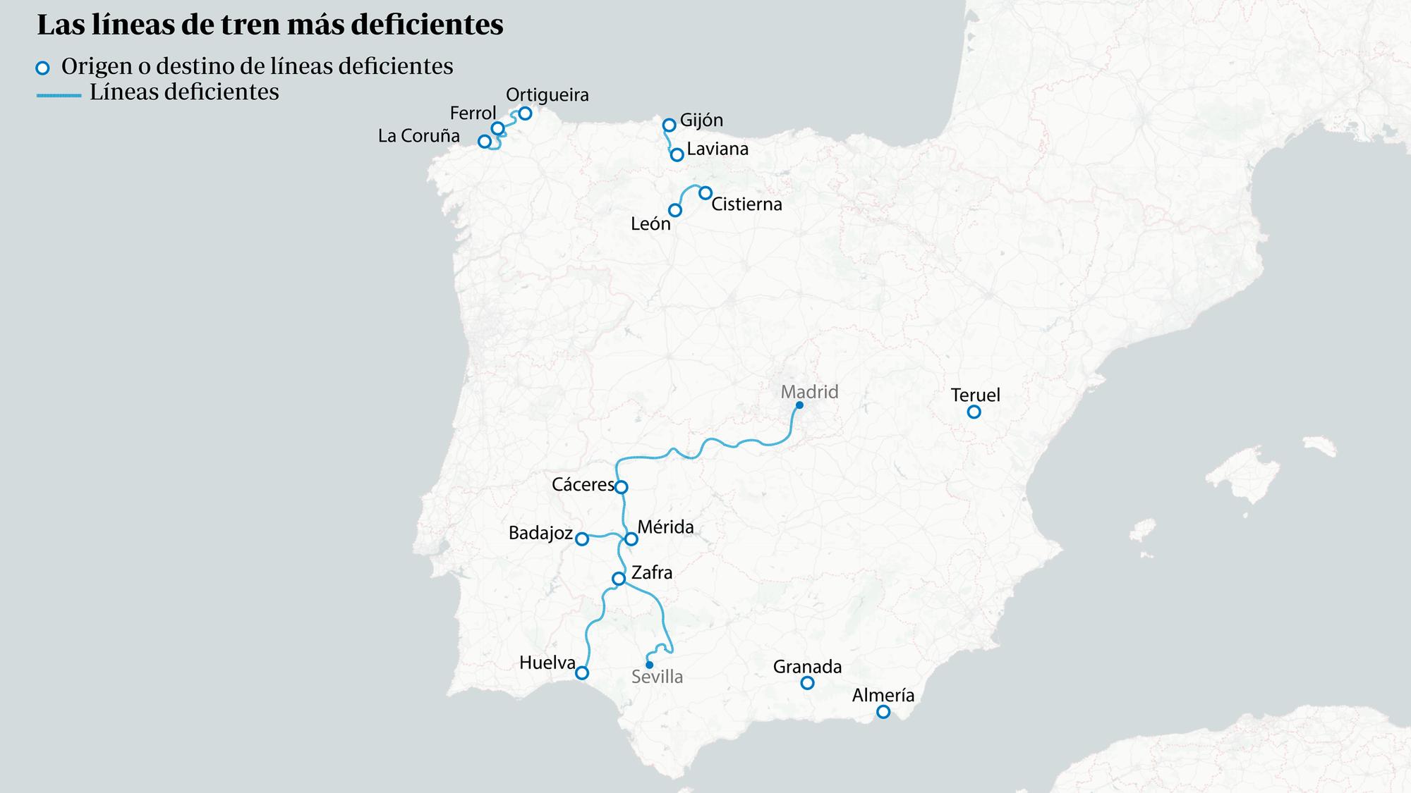 mapa 3 tren